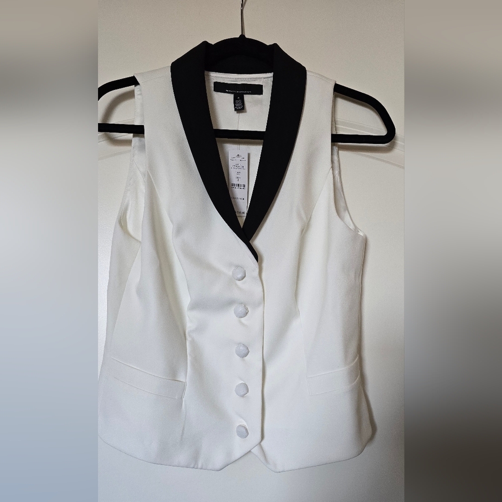 WHBM WOMEN'S PROFESSIONAL VEST SIZE 8